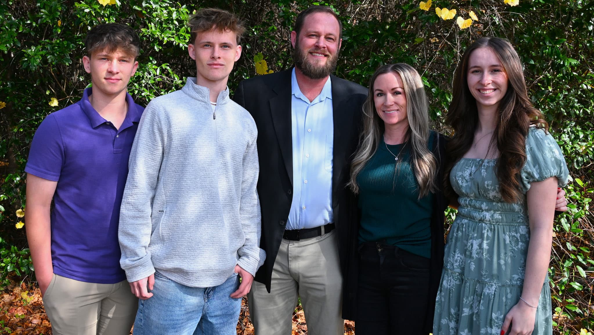 Dr. Austin W. Tucker and Family